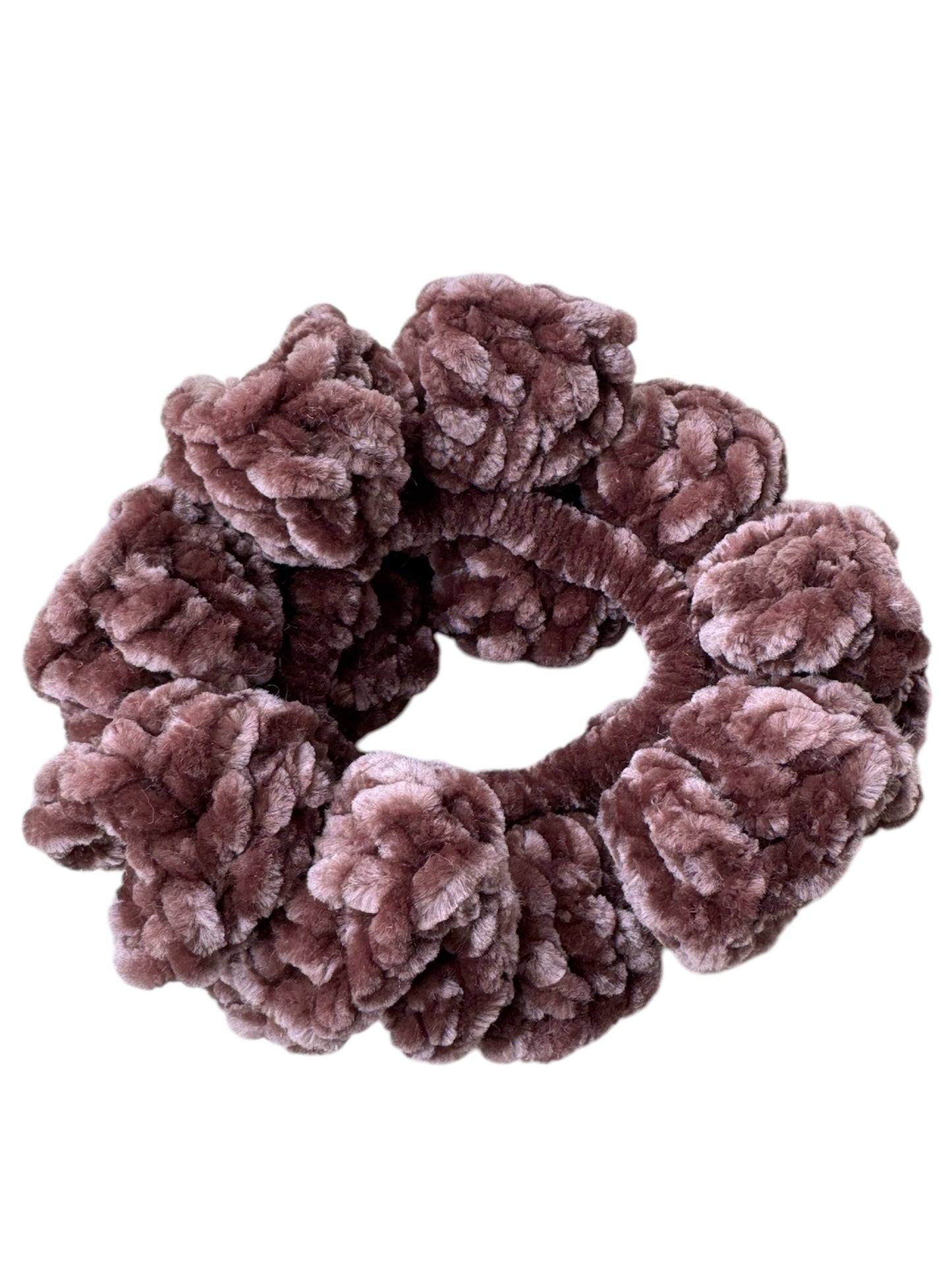 Velvet scrunchie